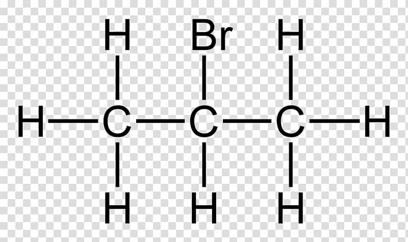 Structural formula 1-Propanol 2-Bromopropane Chemical formula, others transparent background PNG clipart