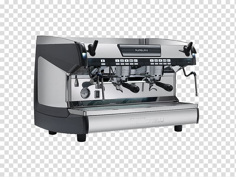 Espresso Cafe Coffee Nuova Simonelli Aurelia II 2-Group World Barista Championship, Coffee transparent background PNG clipart