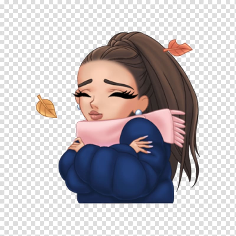 Dangerous Woman Arianators Singer Emoji, Emoji transparent background PNG clipart