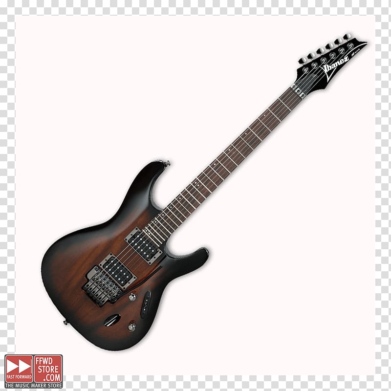Ibanez S Series Iron Label SIX6FDFM Electric guitar Seven-string guitar, electric guitar transparent background PNG clipart