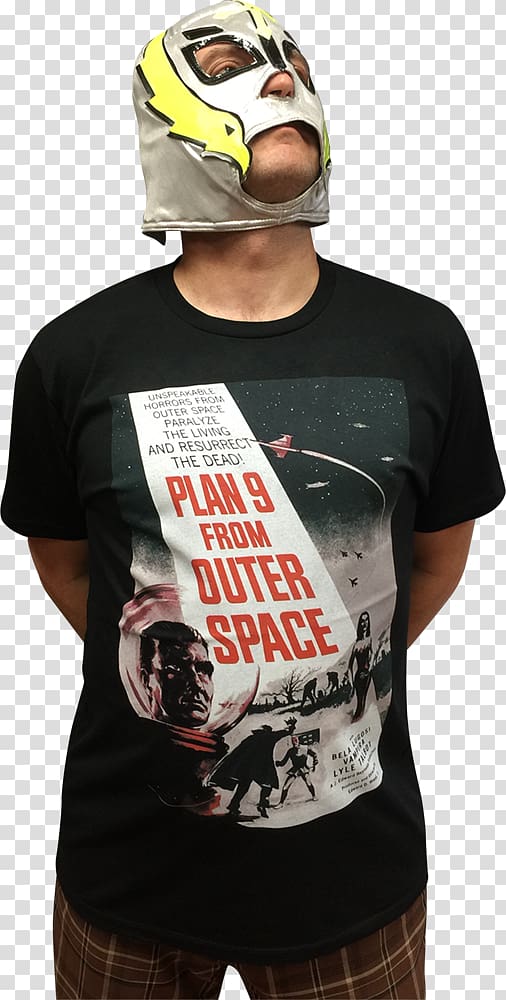 Plan 9 T-shirt Film poster Art, outer space transparent background PNG clipart