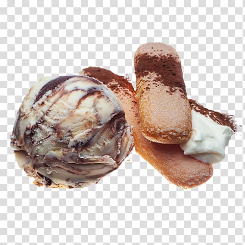 Chocolate ice cream Tiramisu Chocolate truffle Stracciatella, ice cream transparent background PNG clipart