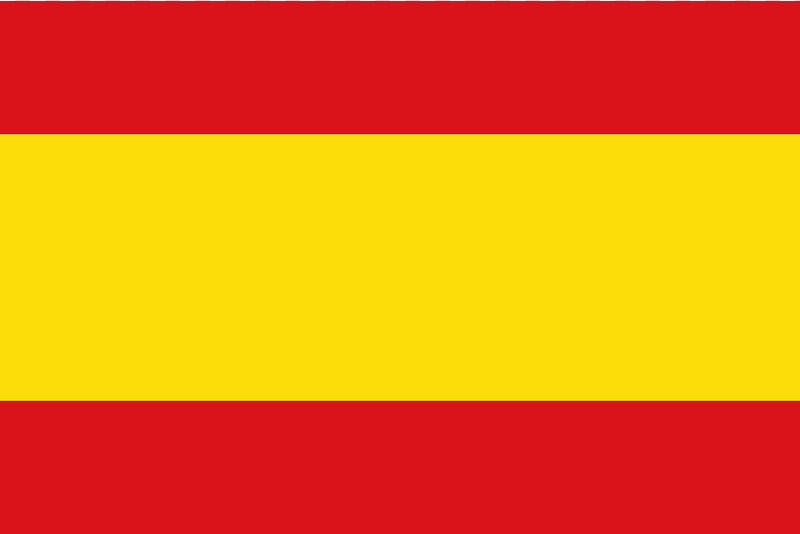 Red Font Graphics Flag , Spain flag transparent background PNG clipart
