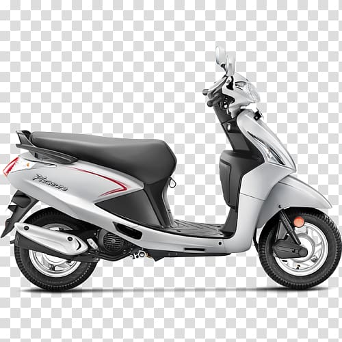 Scooter Hero Pleasure Honda Hero MotoCorp Motorcycle, scooter transparent background PNG clipart