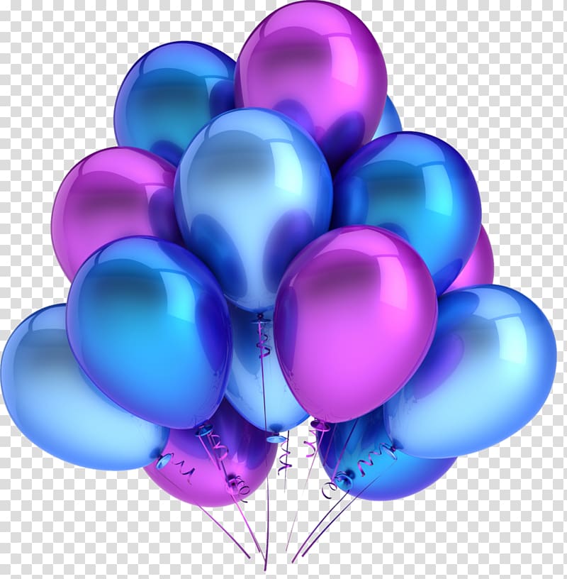 Balloon , Birthday Party transparent background PNG clipart