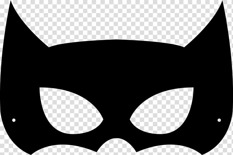 Catwoman Batgirl Batman Mask Dress-up, mask transparent background PNG clipart