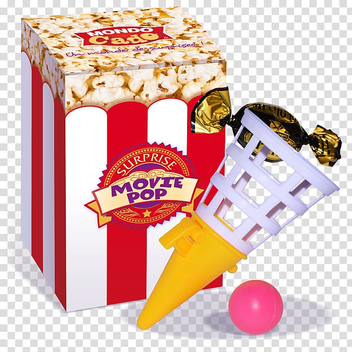 Menu enfant Gift Popcorn Pochette-surprise, gift transparent background PNG clipart