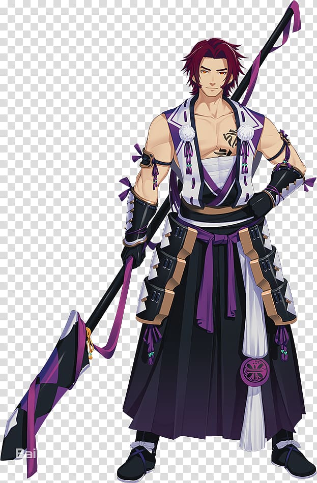 Touken Ranbu Tonbokiri Yari Granblue Fantasy Wikipedia, samurai drawing transparent background PNG clipart