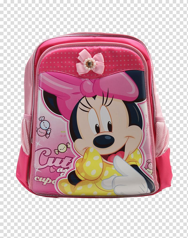 Mickey Mouse Computer mouse Cartoon, Mickey Mouse schoolbags transparent background PNG clipart