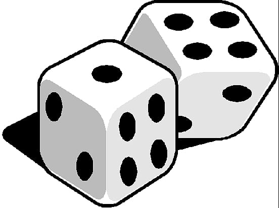 Dice Bunco , gamer transparent background PNG clipart