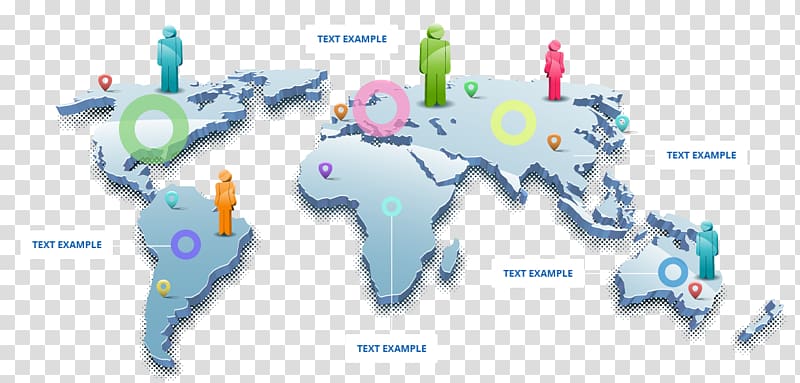 Globe World map Business Trade, education info graphics transparent background PNG clipart