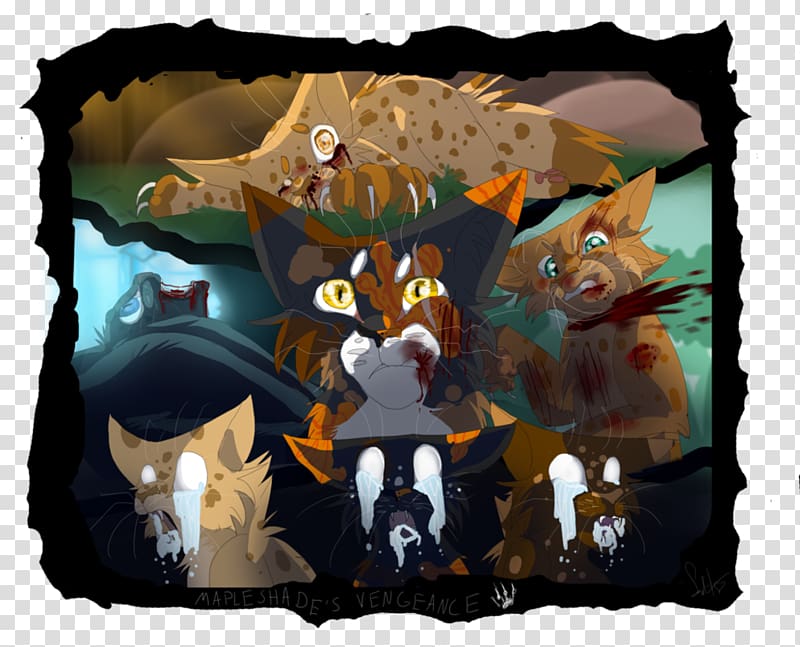 Warriors Fire and Ice Cats of the Clans Firestar ThunderClan, others transparent background PNG clipart