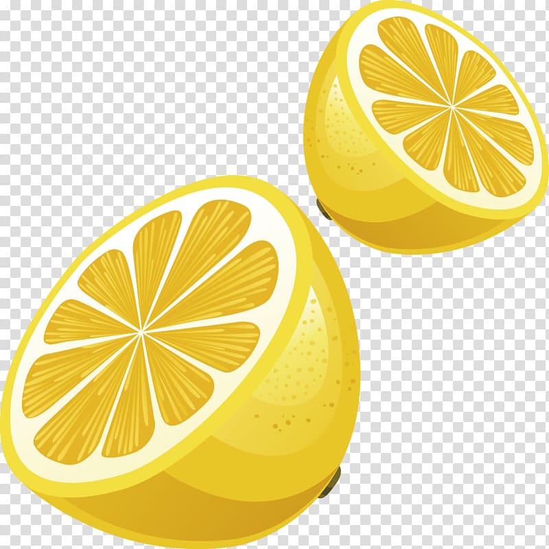 Lemon, Lemon material transparent background PNG clipart