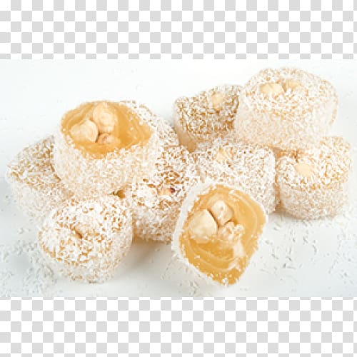 Praline Turkish delight Cezerye Coconut candy Petit four, chocolate transparent background PNG clipart