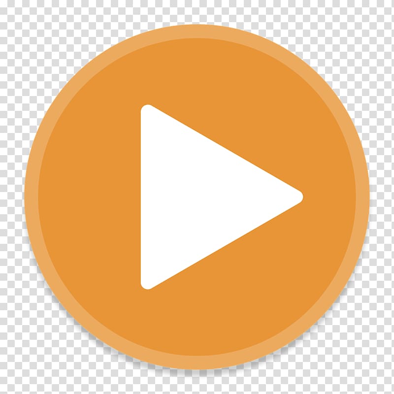 orange video player , angle text symbol brand, VLC Player transparent background PNG clipart