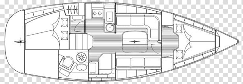 Bavaria Yachtbau Bavaria Cruiser 33 Cherbourg-Octeville Ship Cabin, Yacht Charter transparent background PNG clipart