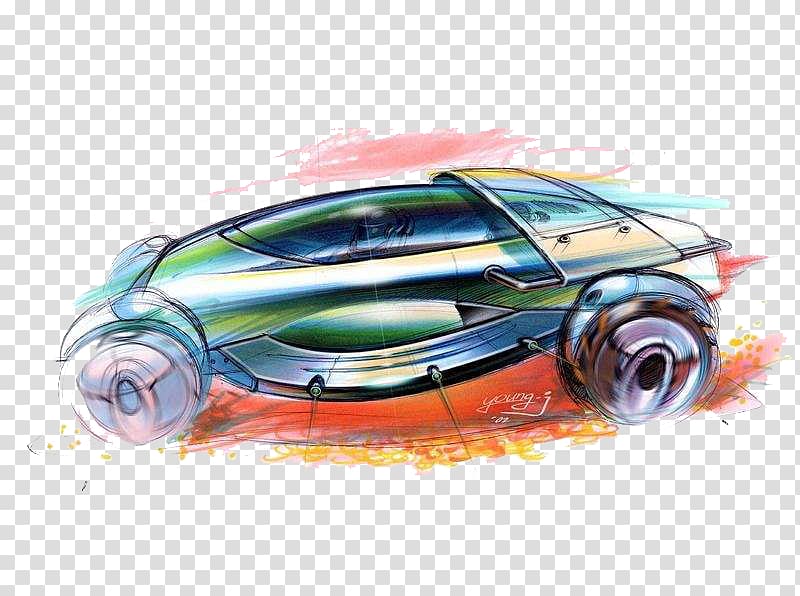 Toyota Motor Triathlon Race Car Drawing Auto show, Top sketch design for TOYOTA transparent background PNG clipart