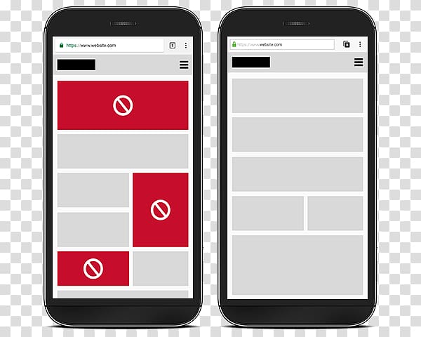 Smartphone Feature phone Block Mobile Phones Web browser, Ad Blocking transparent background PNG clipart