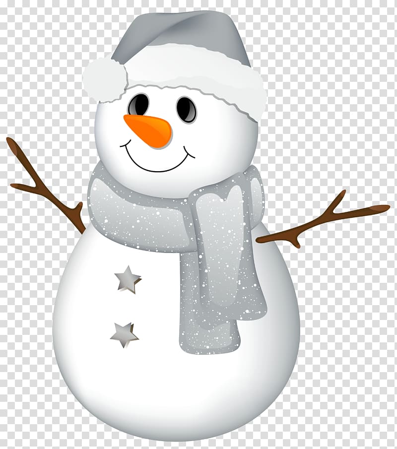snowman sticker, Snowman , Snowman with Grey Hat transparent background PNG clipart