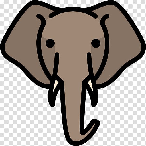 African elephant Indian elephant Elephantidae , elefante transparent background PNG clipart