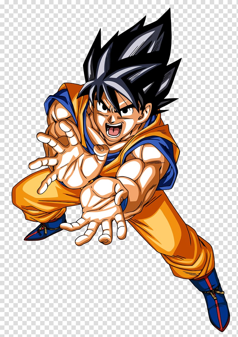 Goku Vegeta Gohan Kamehameha Dragon Ball, goku transparent background PNG clipart