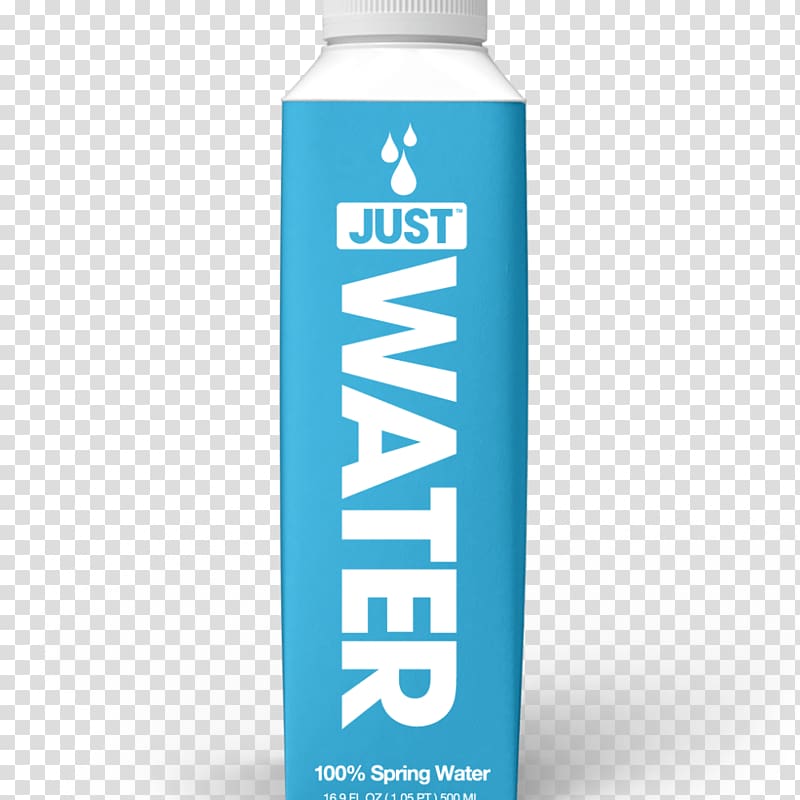 JUST Water Bottled water Drink, water transparent background PNG clipart