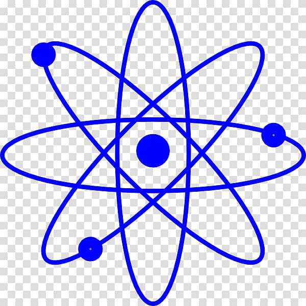 Atom Chemistry Molecule , Blue Energy transparent background PNG clipart