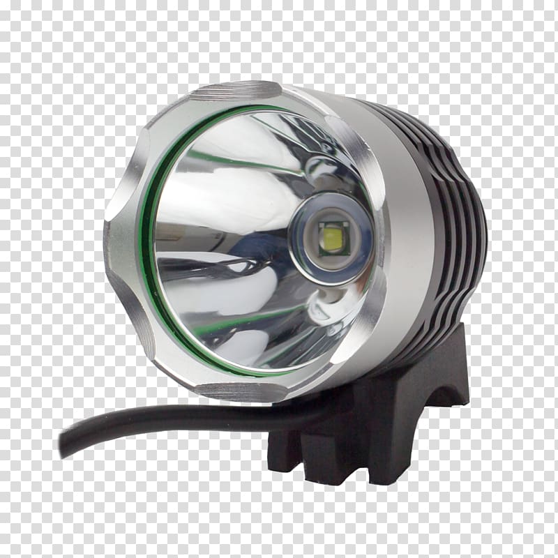 Headlamp Lumen Bicycle Light Rechargeable battery, Bicycle transparent background PNG clipart