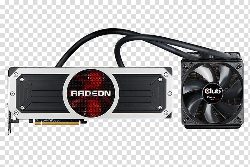 Graphics Cards & Video Adapters AMD Radeon R9 295X2 GDDR5 SDRAM Graphics processing unit, Monster Headset Logo transparent background PNG clipart