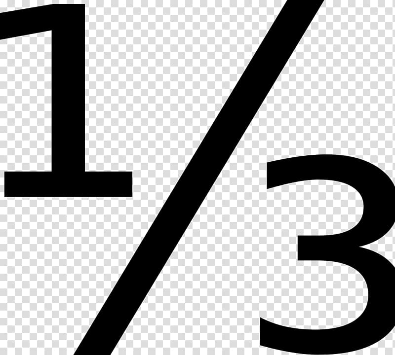 Symbol Fraction 1/3 Computer Icons Number, number 21 transparent background PNG clipart