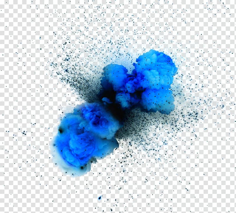 blue explosion , Explosion Smoke Blue Flame, Creative design blue smoke explosion transparent background PNG clipart