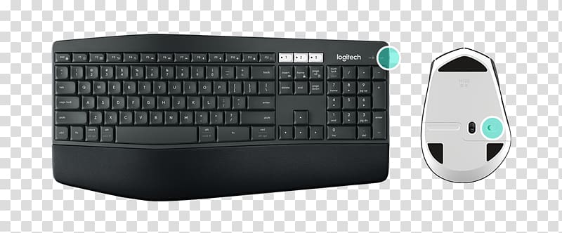 Computer keyboard Computer mouse Wireless keyboard Logitech K270, Computer Mouse transparent background PNG clipart
