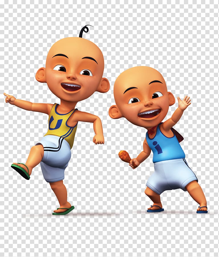 two boy characters, Siti Badriah Upin & Ipin BoBoiBoy Guess the Disney Character, Upin Ipin transparent background PNG clipart