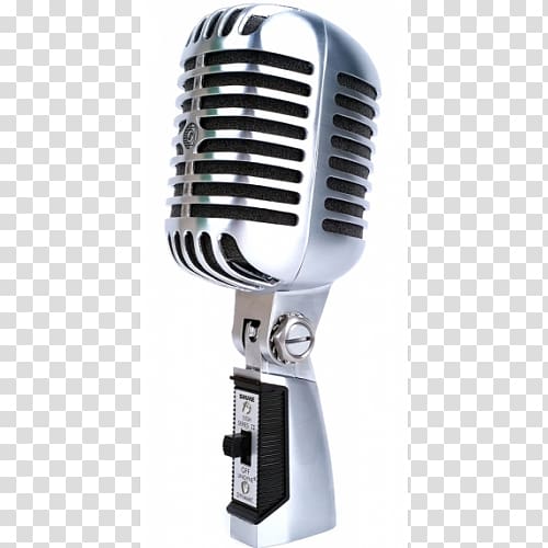 Microphone Shure 55SH Audio Music, microphone transparent background PNG clipart