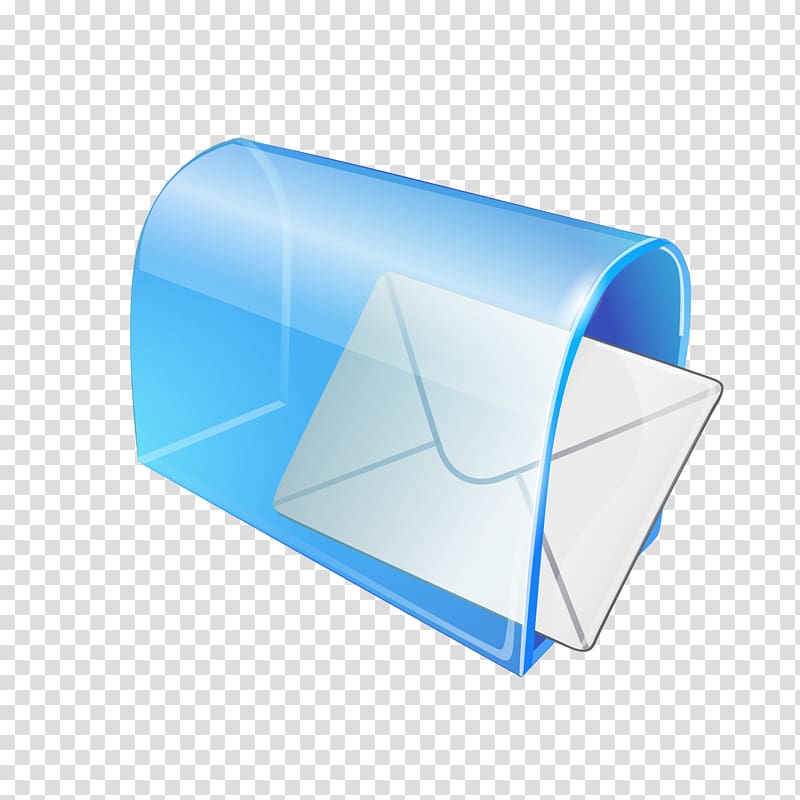 Blue Post box, Blue Box Model transparent background PNG clipart