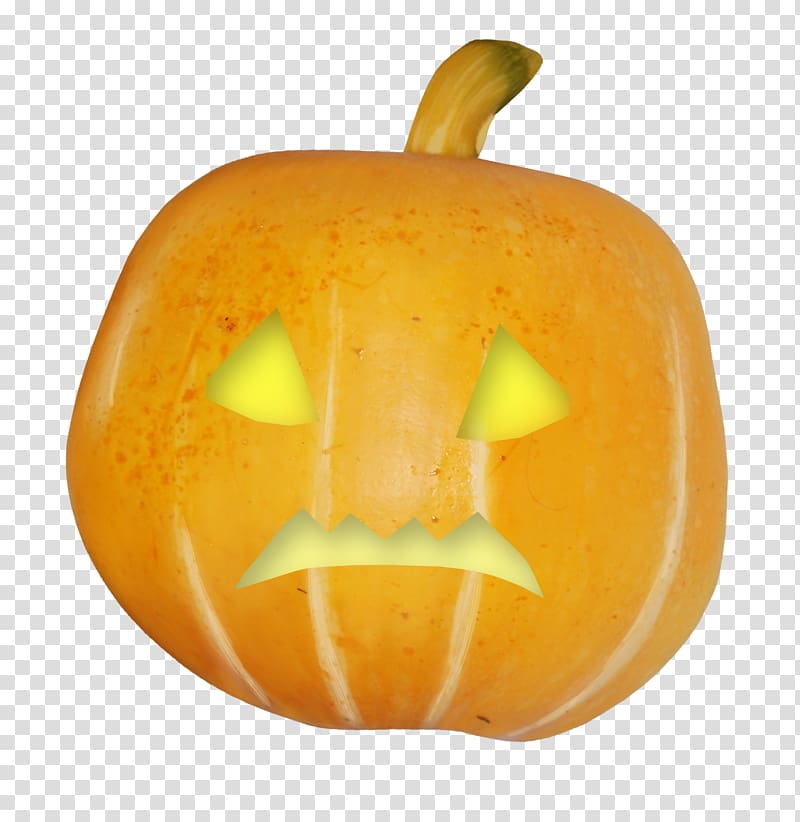 Jack-o-lantern Calabaza Pumpkin Gourd, pumpkin transparent background PNG clipart