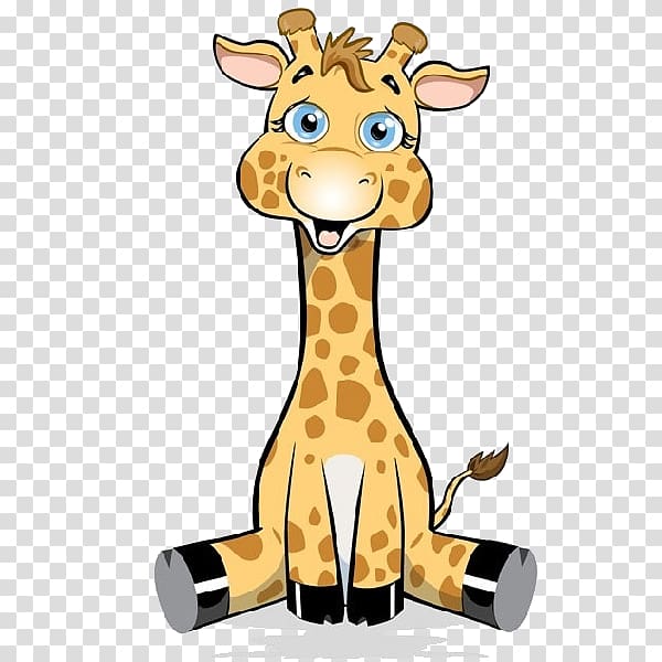 Baby Giraffes Cartoon , cartoon giraffe transparent background PNG clipart