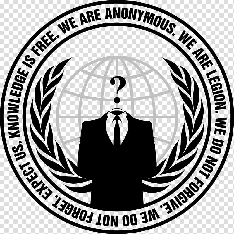 Logo anonymous mujer, png | PNGWing