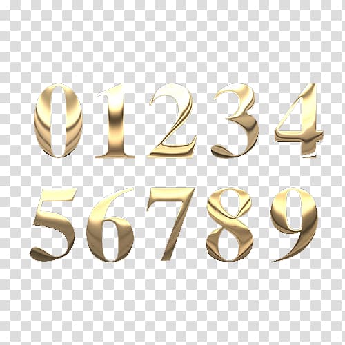 Numerical digit, Digital key transparent background PNG clipart