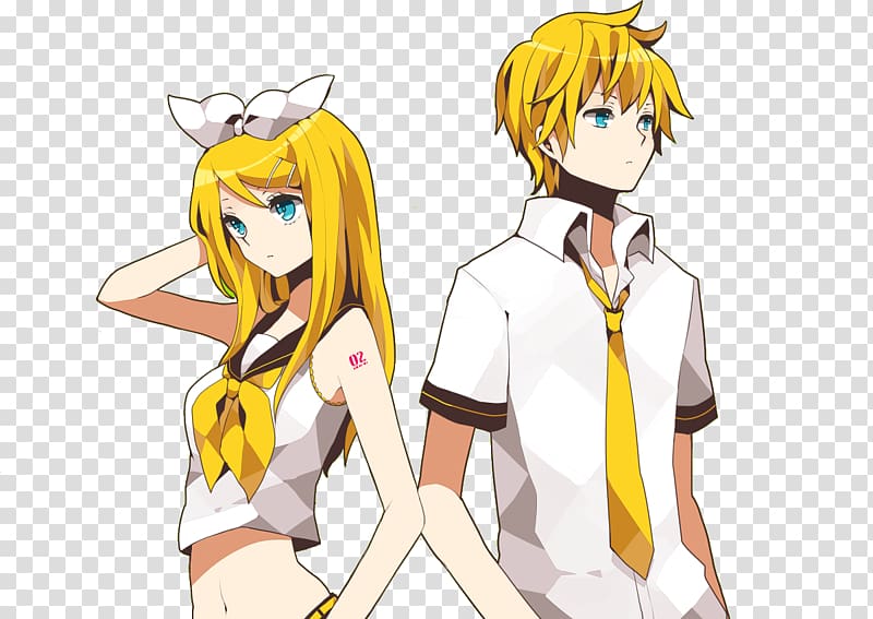 Vocaloid Kagamine Rin/Len Hatsune Miku Crypton Future Media Megurine Luka, hatsune miku transparent background PNG clipart