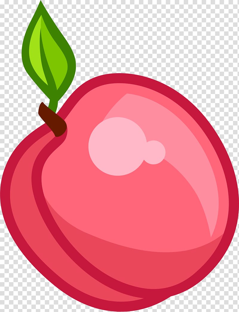 Apple Cartoon , Red cartoon apple transparent background PNG clipart