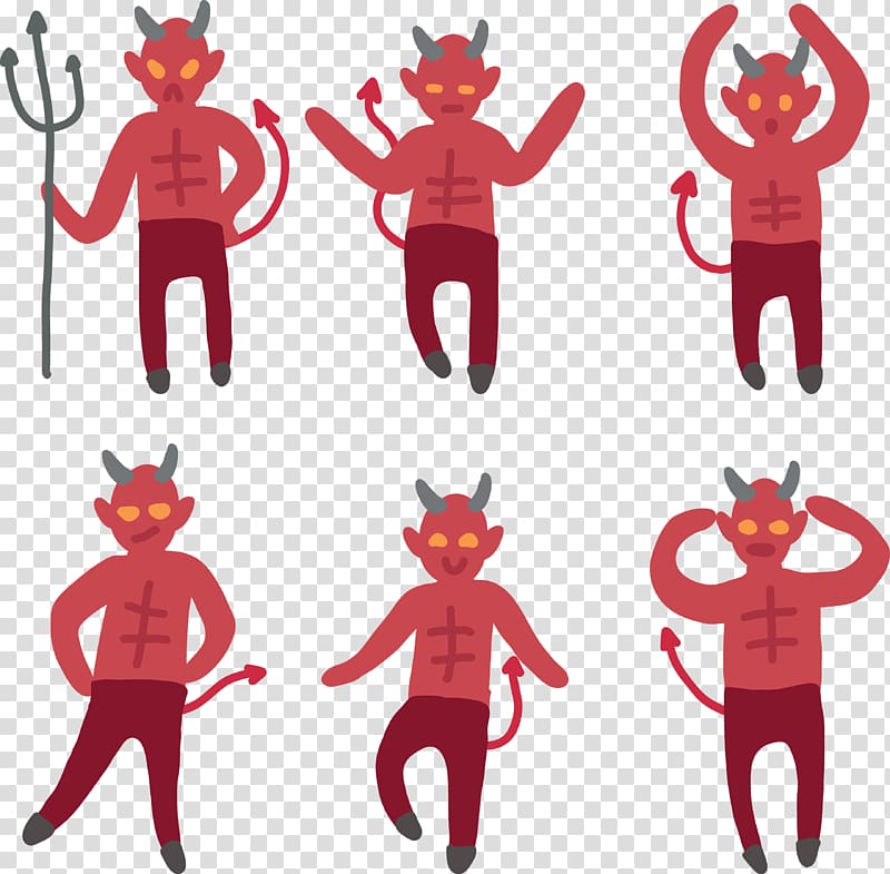 Lucifer Devil Demon, dreadful demons transparent background PNG clipart