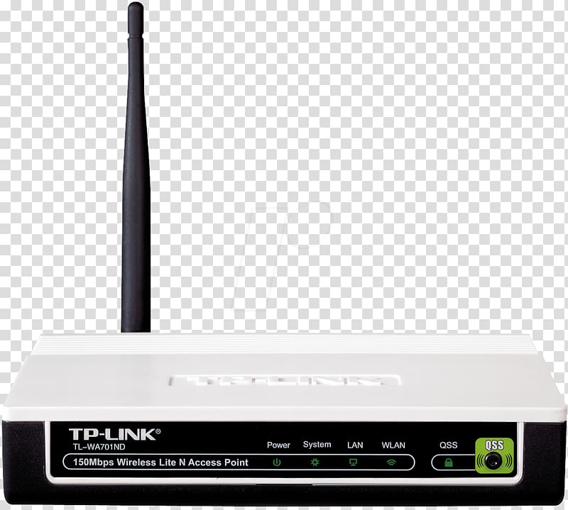 Wireless Access Points Wireless router TP-LINK TL-WA701ND Lite N 150Mbps Access Point, Radio access point, Tplink transparent background PNG clipart