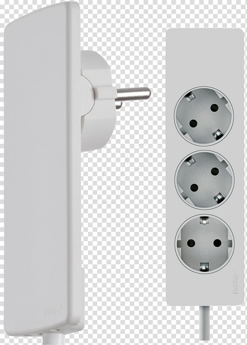 AC power plugs and sockets Power Strips & Surge Suppressors Electrical Switches Electrical connector Schulte-Elektrotechnik GmbH & Co. KG, power strip transparent background PNG clipart
