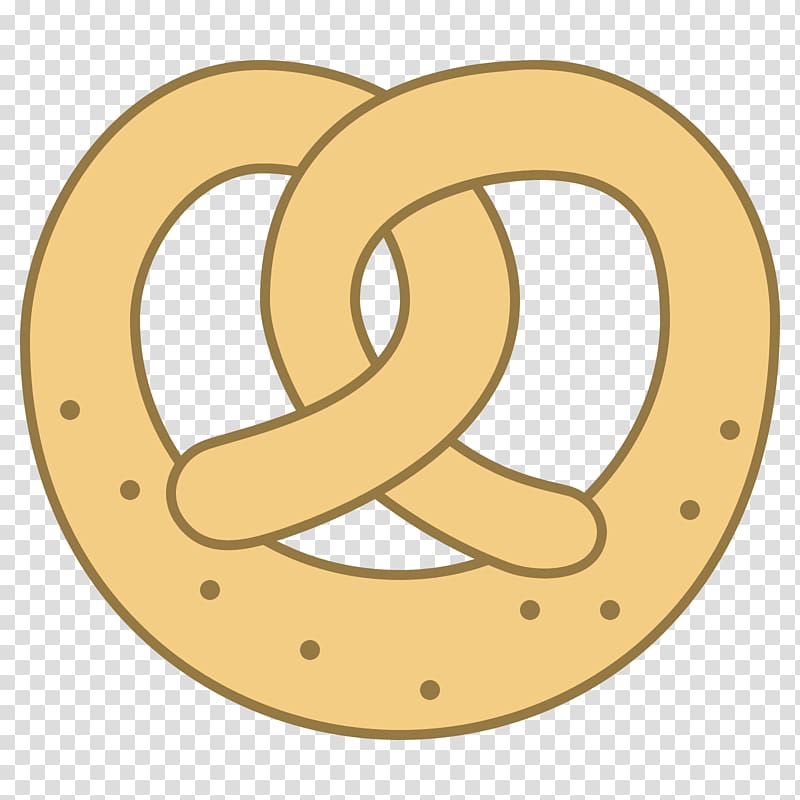 Pretzel Computer Icons Kringle Bavarian language Symbol, Pretzel transparent background PNG clipart