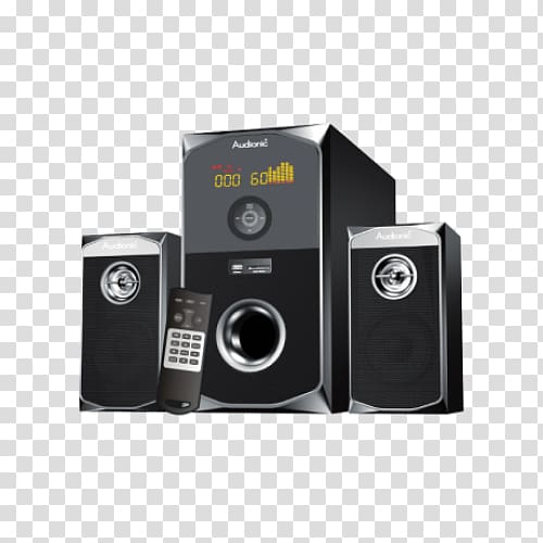 Computer speakers Subwoofer Sound Multimedia Loudspeaker, audionic transparent background PNG clipart
