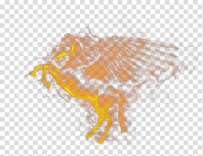 Wing Pegasus Computer file, Flame Pegasus transparent background PNG clipart