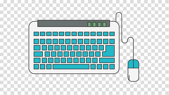 Computer keyboard Euclidean Icon, keyboard transparent background PNG clipart