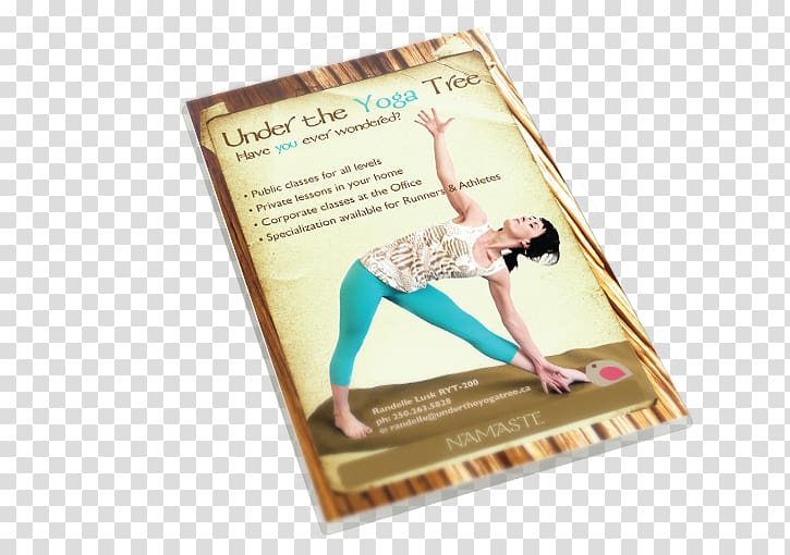Poster Vriksasana Yoga Asento Information, motion poster transparent background PNG clipart