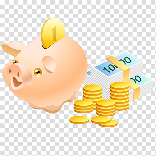 Money bag Piggy bank Saving, safe transparent background PNG clipart